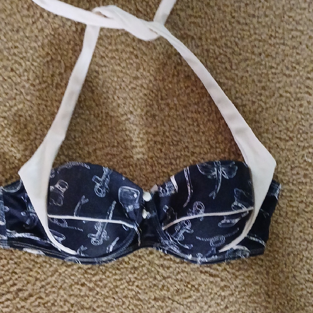 Pin Up Girl Style Bikini Top